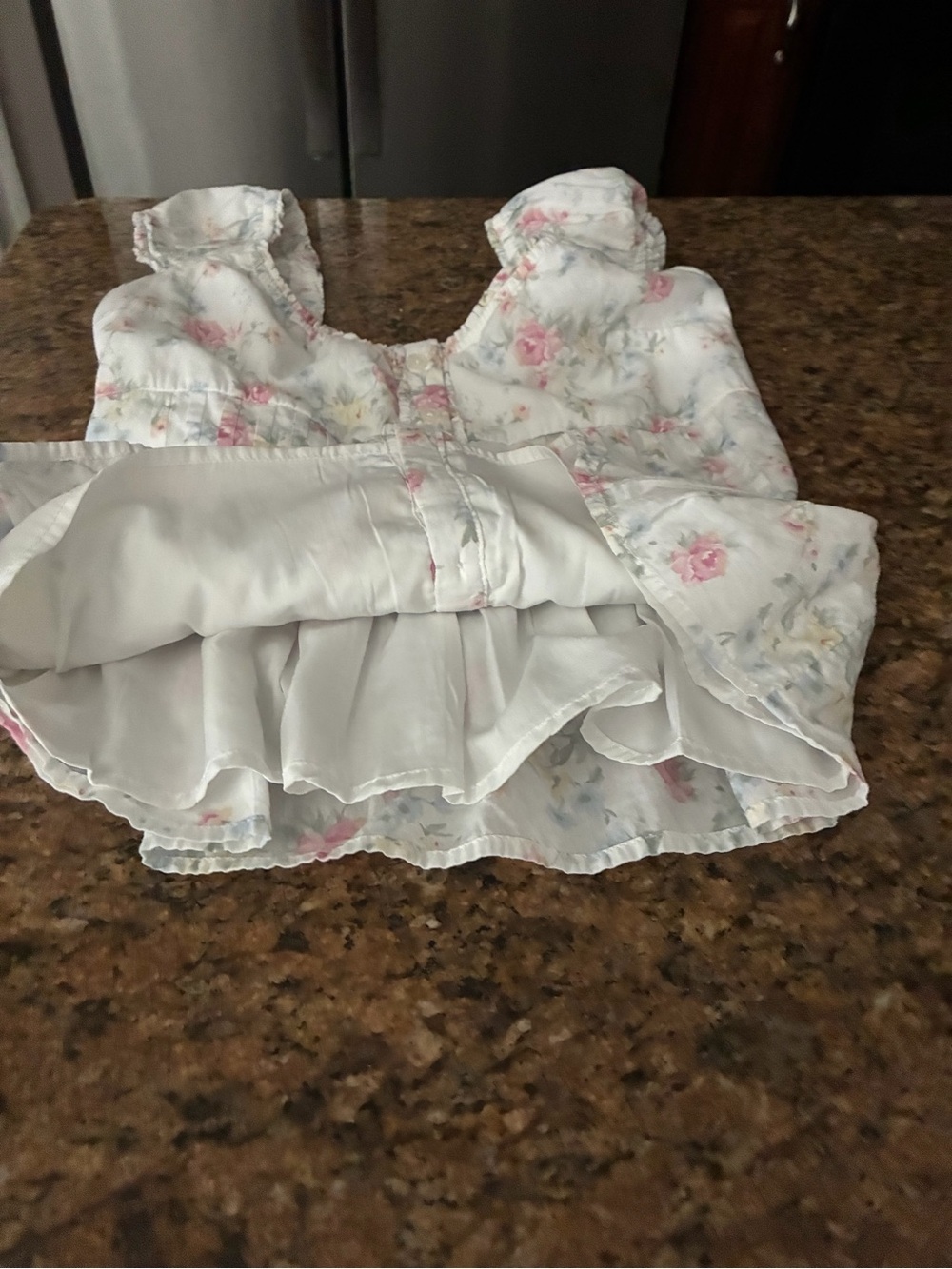 Hollister White Smocked Knit Tank Top - Picture 3 of 6